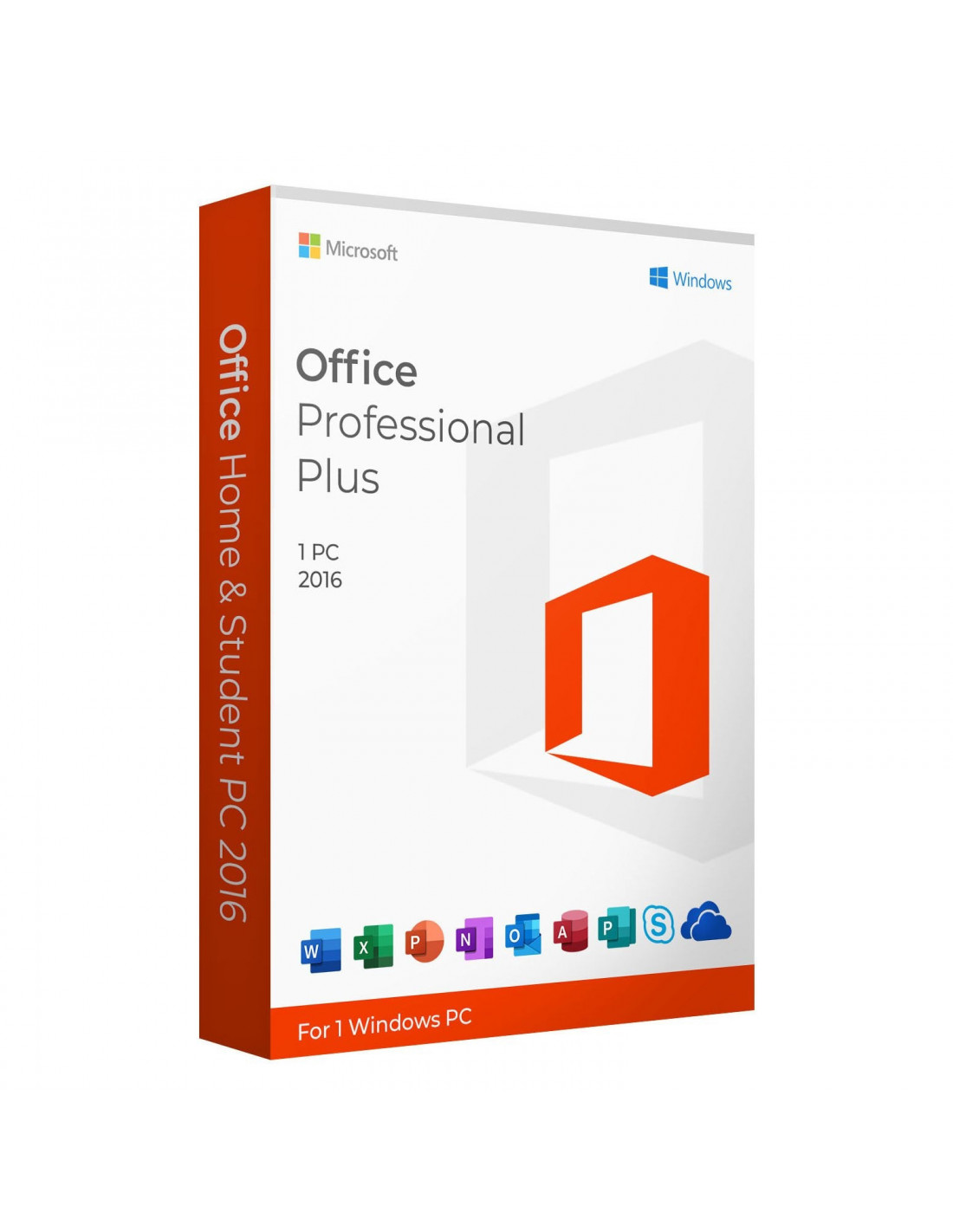 Recuperar Prefijo jardín Microsoft Office 2016 Professional Plus for Windows PC