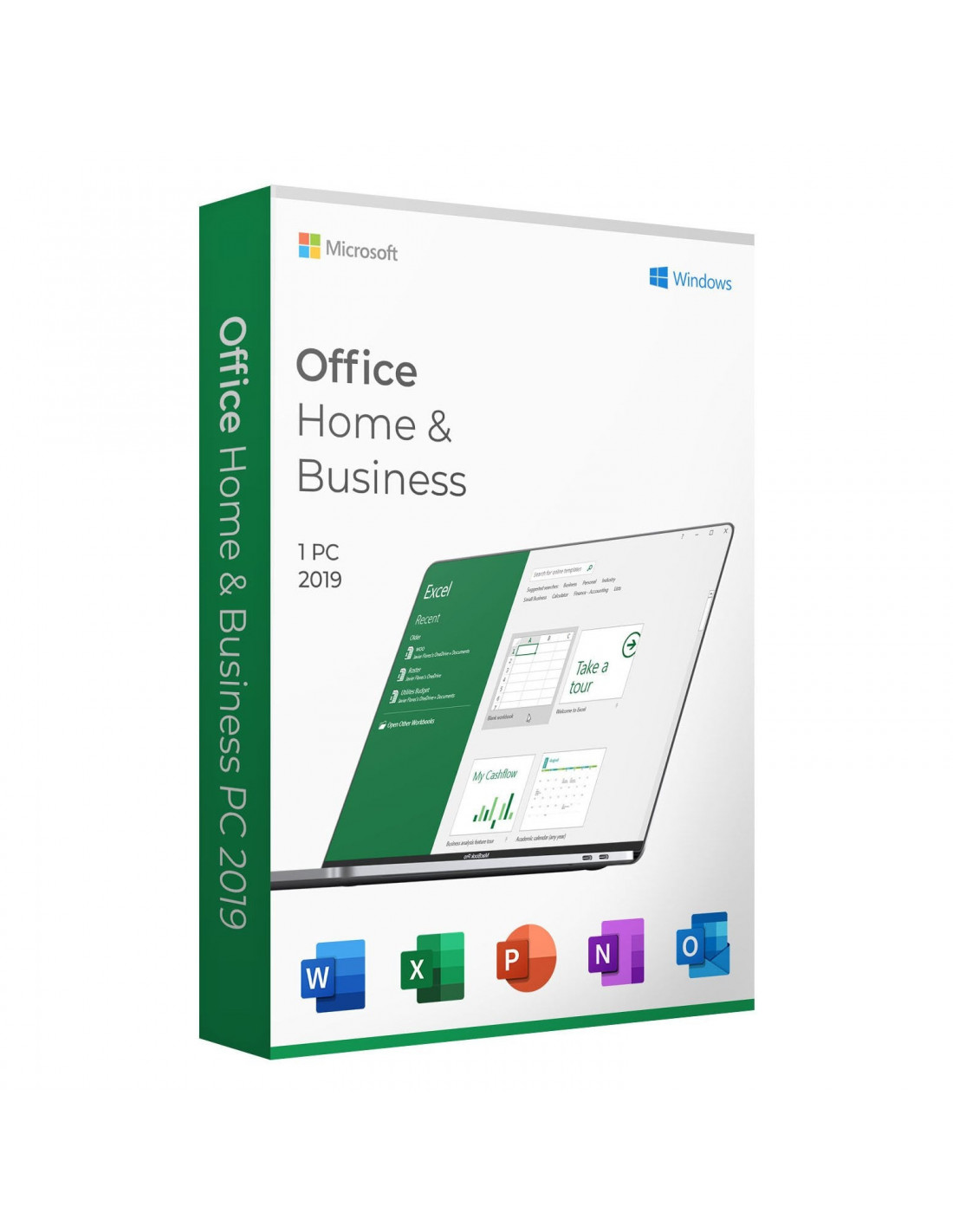 Microsoft Office 2019 Home & Business for Windows PC